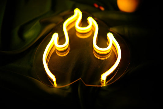 Fire Neon Lamp