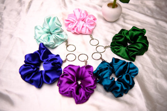 Scrunchie Keychain