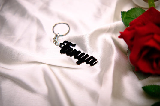 Fonts Style Name Keychain v4