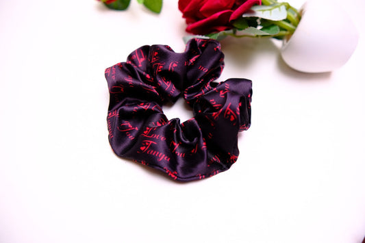 I love you Name Scrunchie  v2