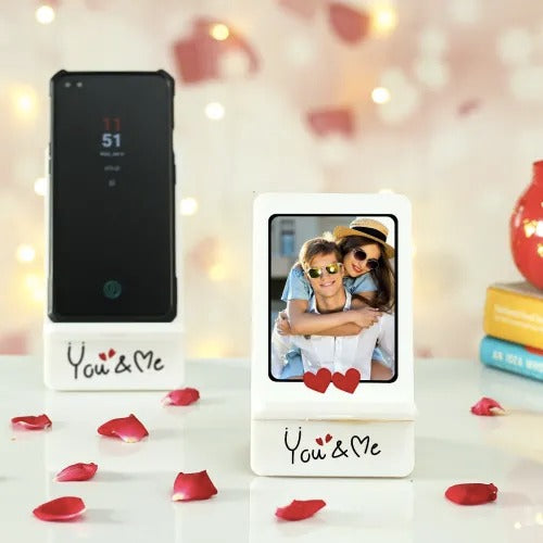 You and Me Personalized Mobile Stand