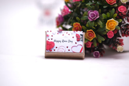 Happy Rose Day Match Box