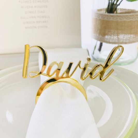 Name Napkin Ring
