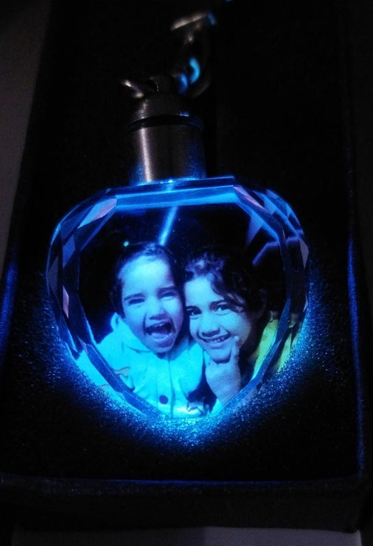 Photo Led Keychain