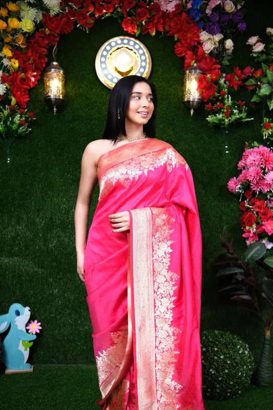 Gold Silk Saree