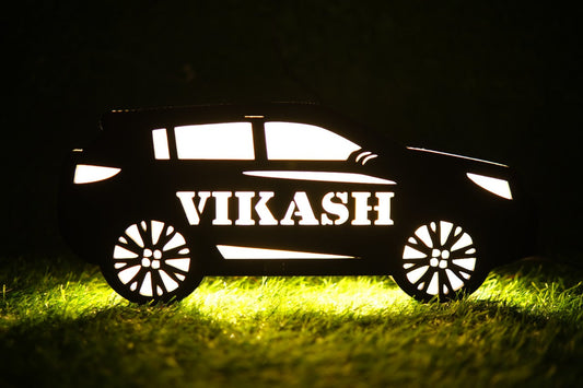 Personalised Car Lamp
