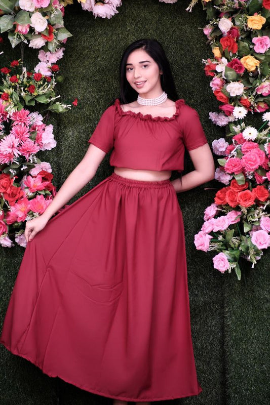 Valentine skirt top Plus