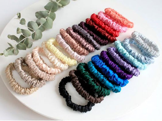 Wholesale Skinny Scrunchies 100 Pc