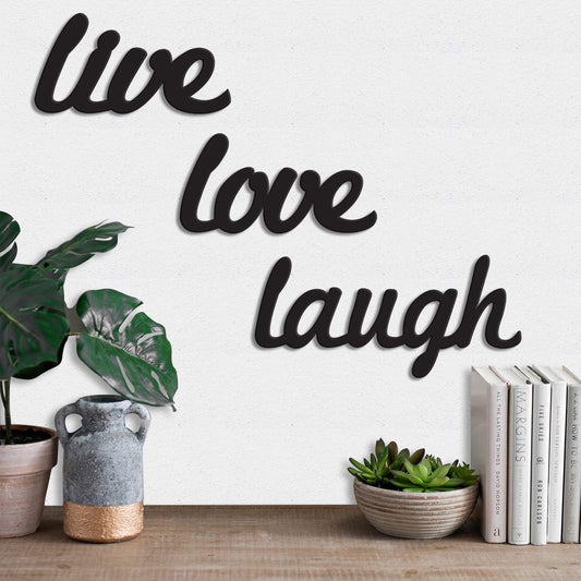 Live Love Laugh Wall Decor