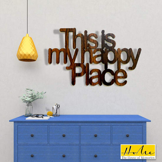 This is My Happy Place Wall Art