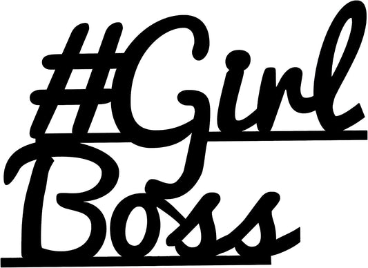 Girl Boss Wall Art
