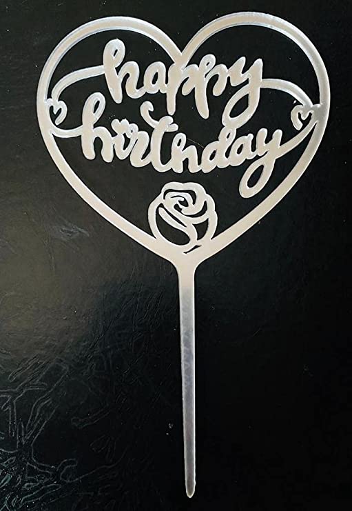 Happy Birthday Cake Topper  01
