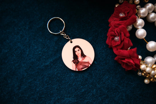 Oil Painting Keychain