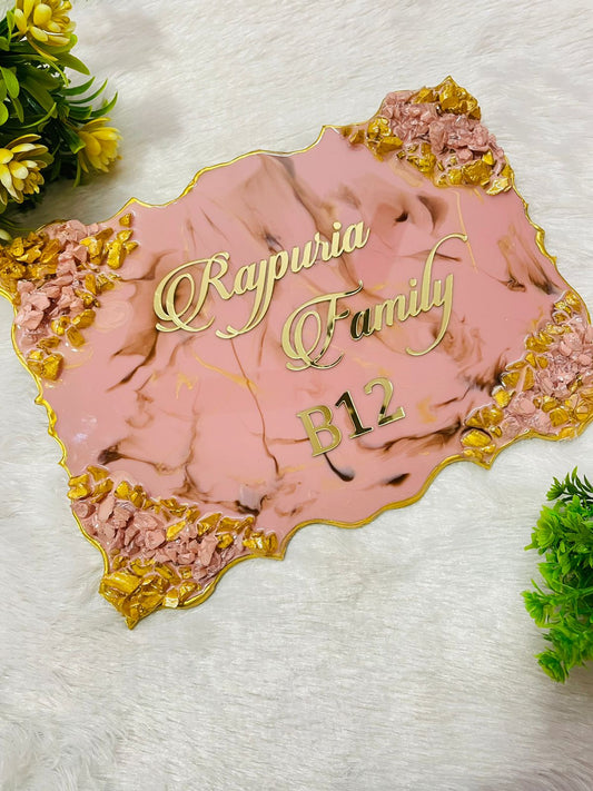 MDF Resin Name Plate