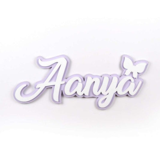 Customize Double layer name plate