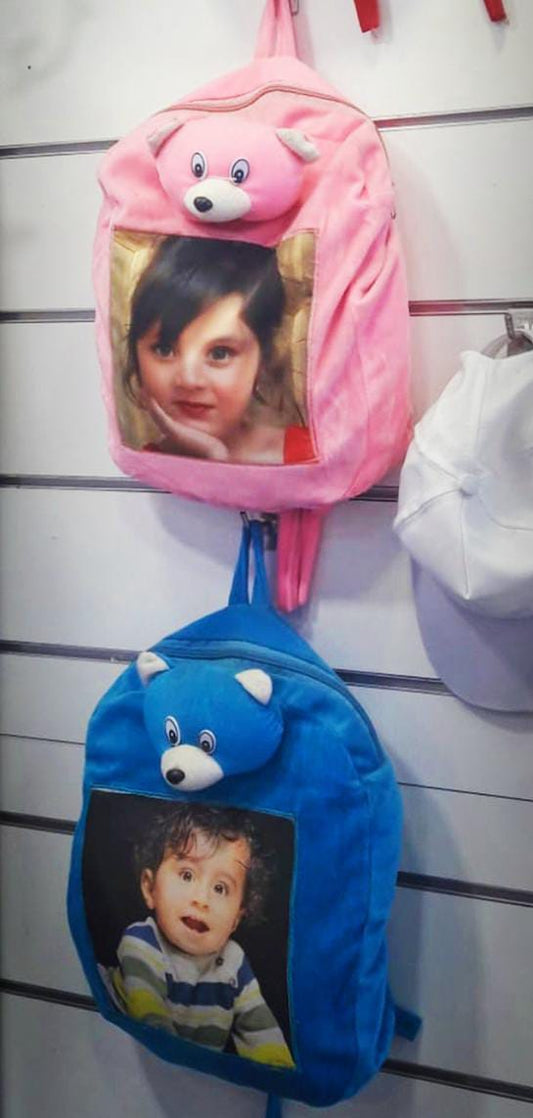 Kids photo school bag