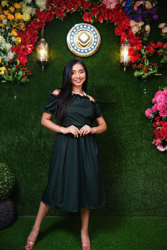 Primrose Green Dress
