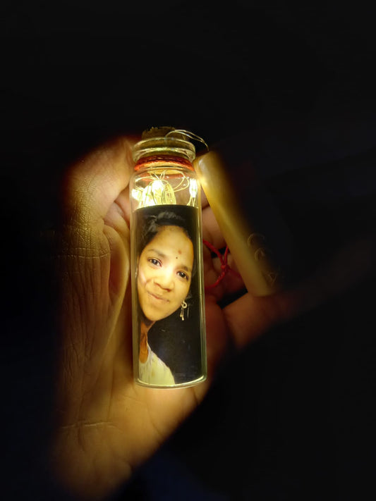 Personalised Photo Led Bottle