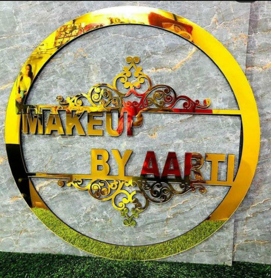 Personalised acrylic frame