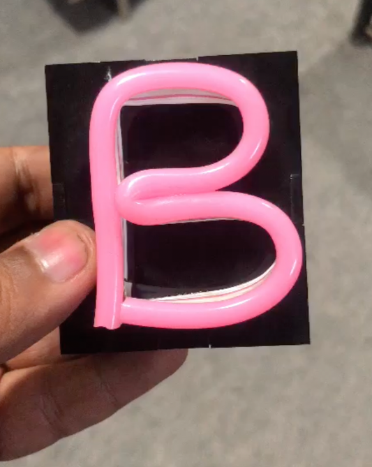 Neon keychain