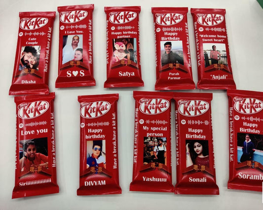 Personalised Photo chocolate