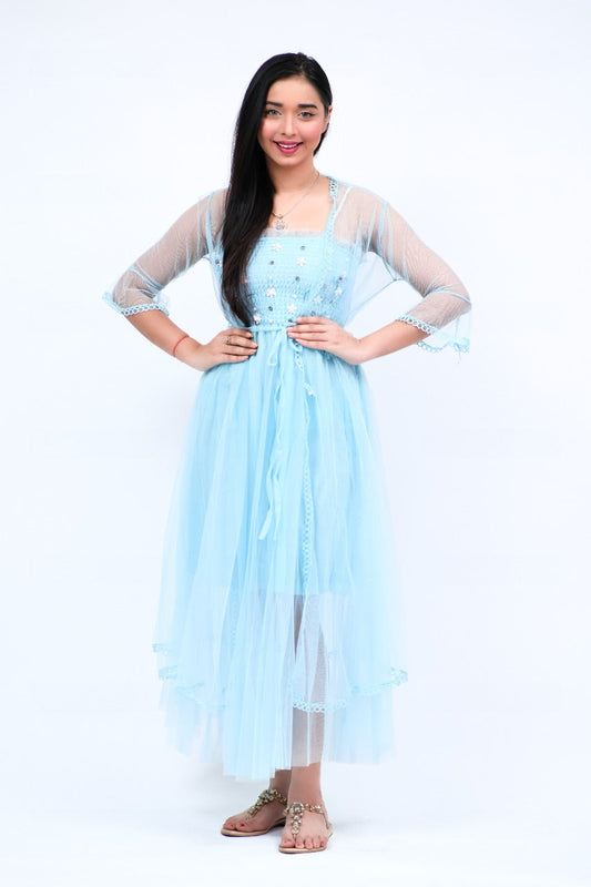 Aarna Dress with Shrug