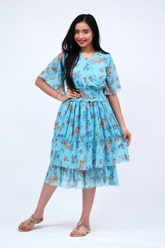 Daksha Floral Dress