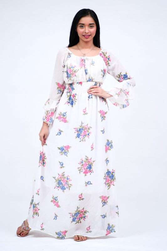 Genesis White Gown