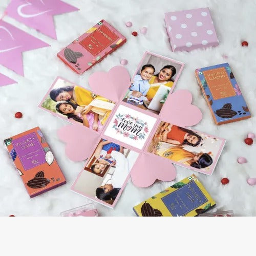 Love You Mom Personalized Explosion Box