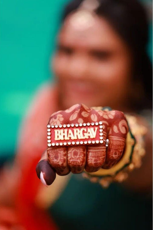 Customised Name Ring v2