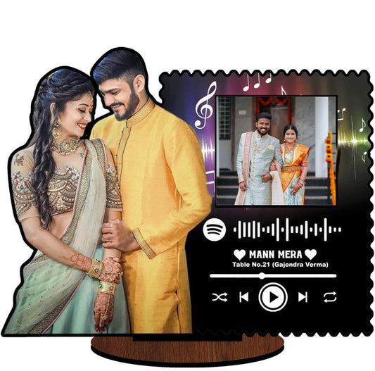Cutout with spotify table top