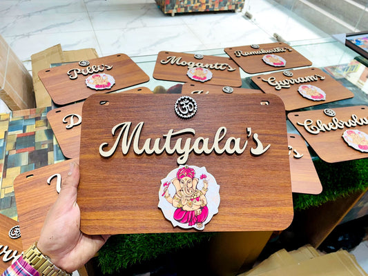 Indoor Name plate