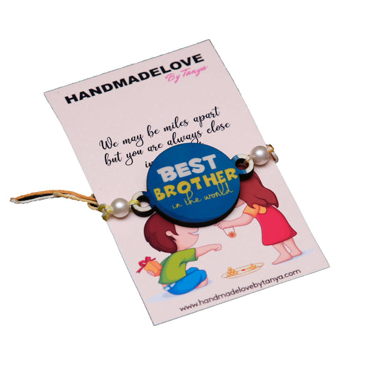 Best Brother In the World Rakhi