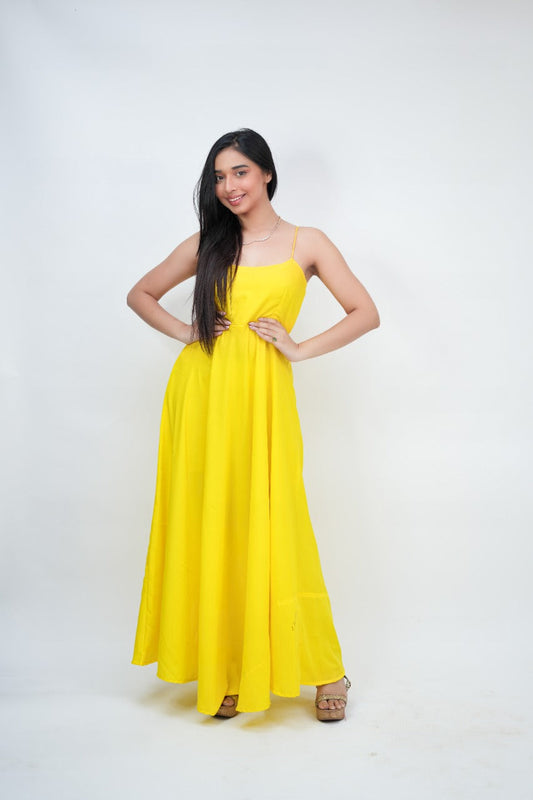 Aurora butter Gown