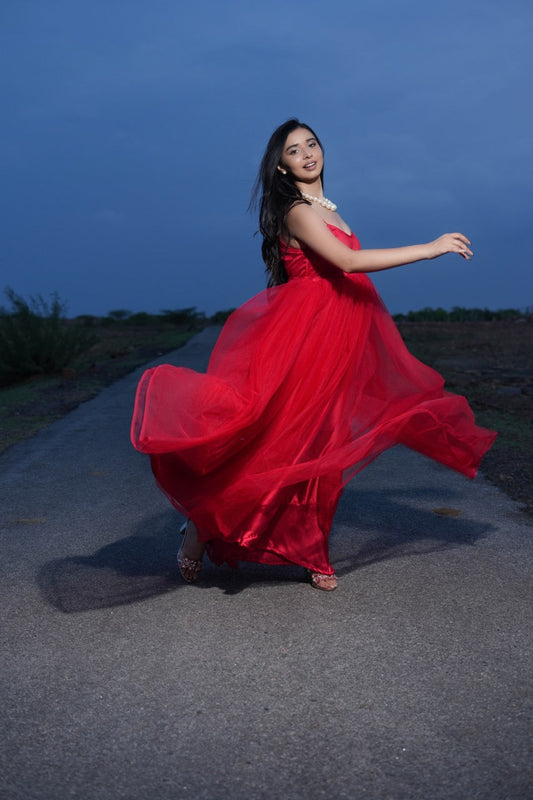 Scarlett Red Diva Gown