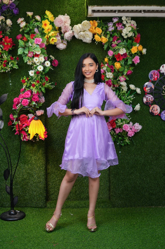 Lilac Organza Dream Dress