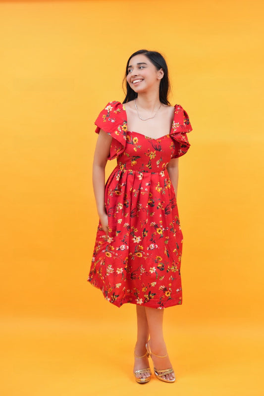 Umreth Tomato Dress