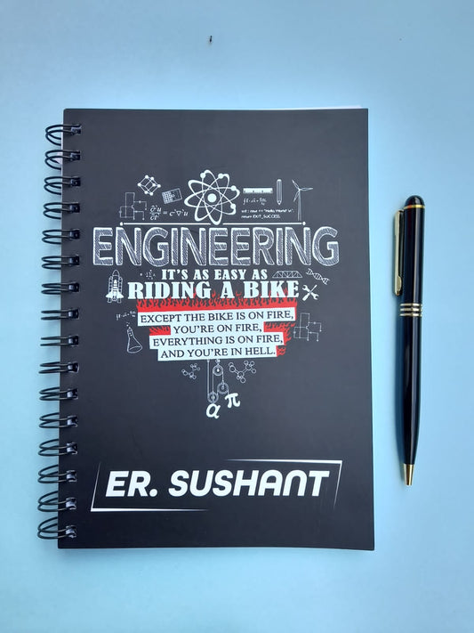 Personalised Name Engineering Diary