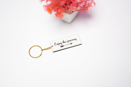 Enjoy the Journey Keychain