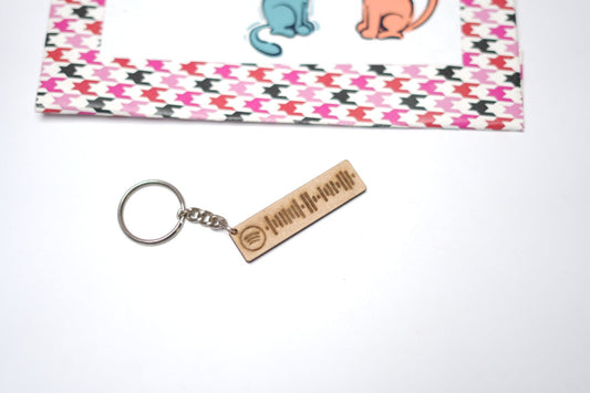 Love Spotify Keychain