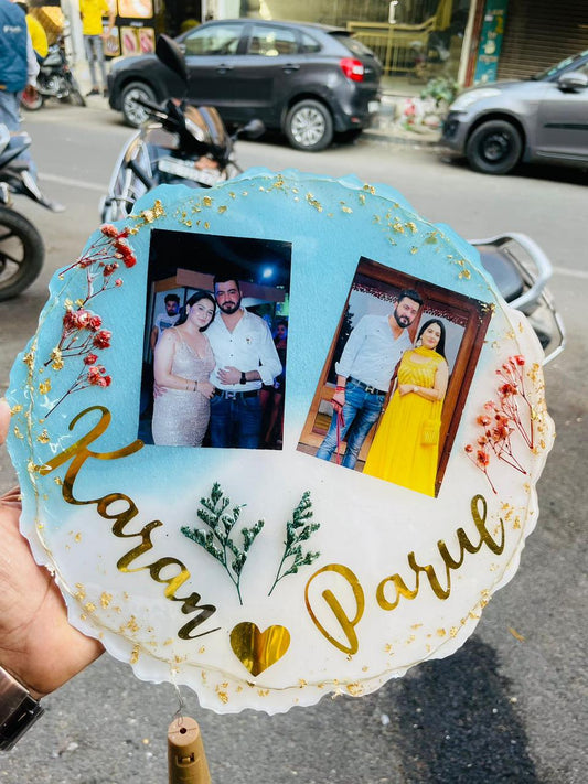 Personalised Couple Resin Frame