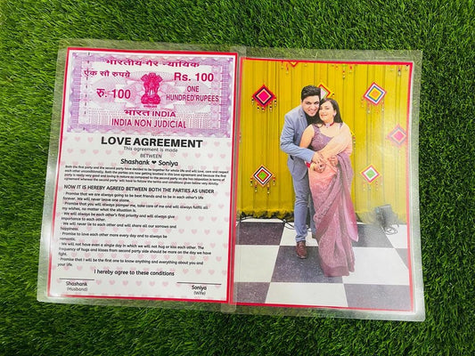 LOVE AGREEMENT WITH PICTURE