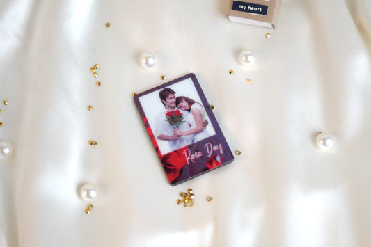 Rose day fridge magnet V3