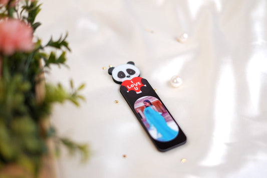 Personalised Photo Panda Bookmark