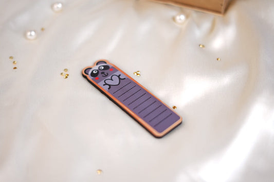 Customised Marking Panda bookmark