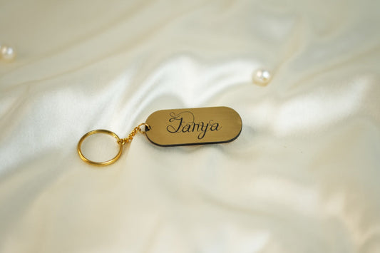 Customised Engraved Keychain 101