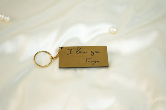 Customised Engraved Keychain 105