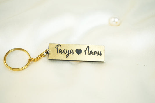 Customised Engraved Keychain 110