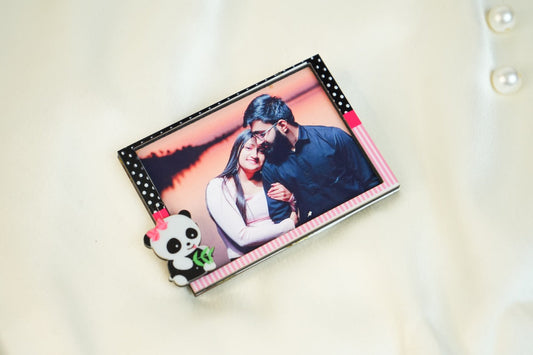 Customised Photo Couple panda Table Top