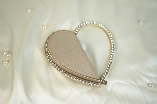 Golden Heart Style Purse